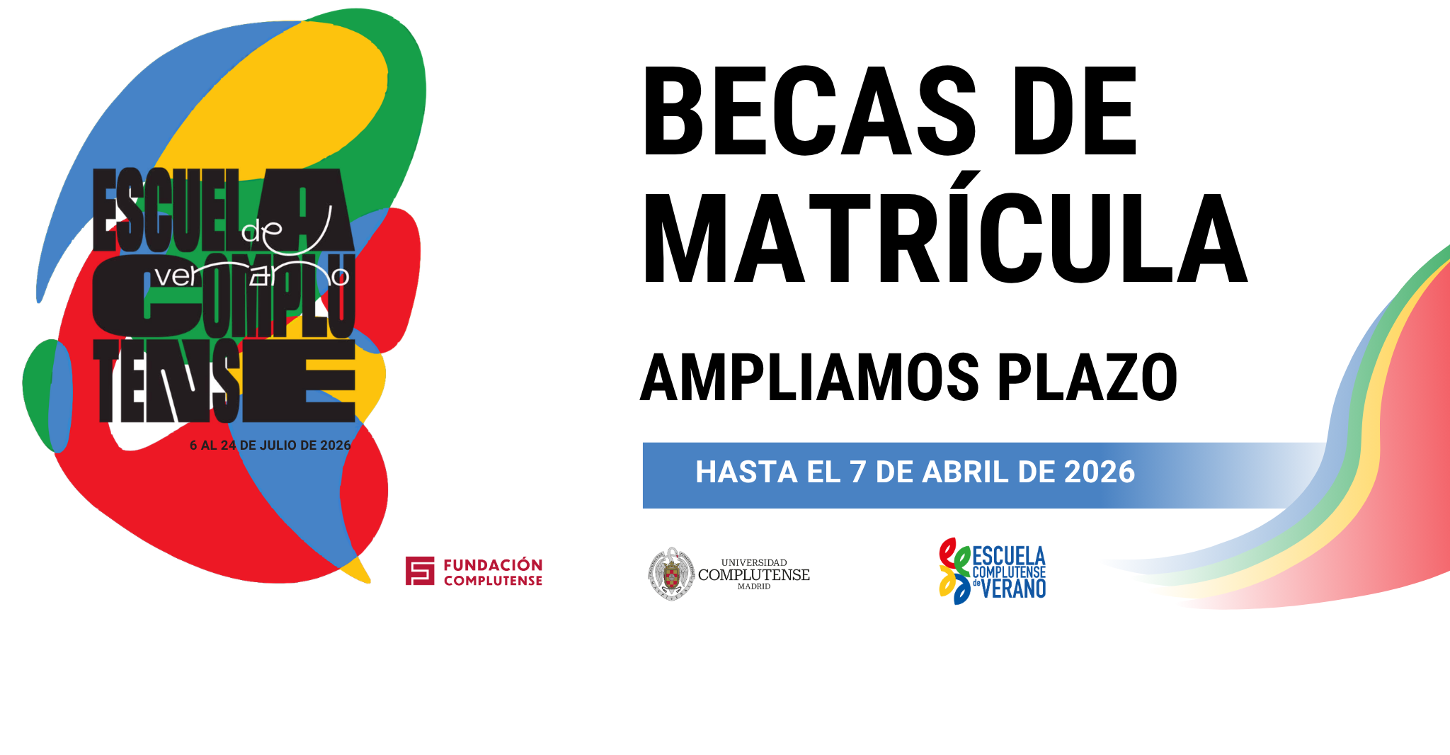 Ampliado el plazo de solicitud de las becas de la Escuela Complutense de Verano